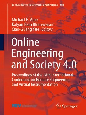 cover image of Online Engineering and Society 4.0